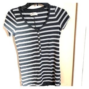 Striped v neck from Hollister